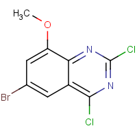CAS: 864292-36-4 | OR471555 | 6-Bromo-2,4-dichloro-8-methoxyquinazoline