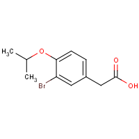 CAS: 1522661-29-5 | OR471559 | 3-Bromo-4-isopropoxyphenylacetic acid