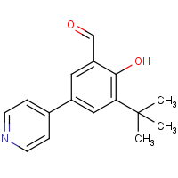 CAS: 342037-22-3 | OR471573 | 3-(tert-Butyl)-2-hydroxy-5-(4-pyridyl)benzaldehyde
