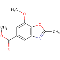 CAS: 1197944-26-5 | OR471589 | Methyl 7-methoxy-2-methyl-1,3-benzoxazole-5-carboxylate