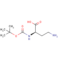 CAS:80445-78-9 | OR471679 | (R)-4-Amino-2-(Boc-amino)butanoic acid