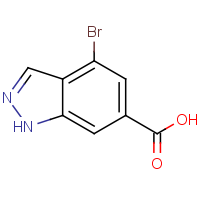 CAS: 885523-43-3 | OR471681 | 4-Bromo-1H-indazole-6-carboxylic acid