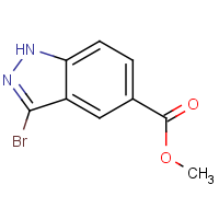 CAS: 1086391-06-1 | OR471693 | Methyl 3-bromo-1H-indazole-5-carboxylate
