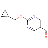 CAS: 1192569-90-6 | OR471723 | 2-(Cyclopropylmethoxy)pyrimidine-5-carbaldehyde