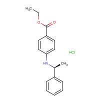 CAS:  | OR475000 | Ethyl 4-[[(1S)-1-phenylethyl]amino]benzoate hydrochloride