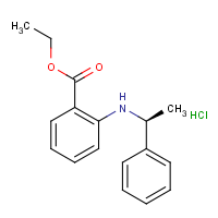 CAS:  | OR475002 | Ethyl 2-[[(1S)-1-phenylethyl]amino]benzoate hydrochloride