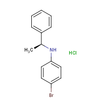 CAS:  | OR475003 | 4-Bromo-N-[(1S)-1-phenylethyl]aniline hydrochloride