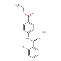 CAS:  | OR475017 | Ethyl 4-[[(1S)-1-(2-bromophenyl)ethyl]amino]benzoate hydrochloride