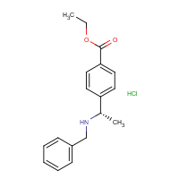 CAS:  | OR475029 | Ethyl 4-[(1S)-1-(benzylamino)ethyl]benzoate hydrochloride
