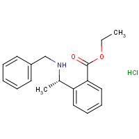 CAS:  | OR475031 | Ethyl 2-[(1S)-1-(benzylamino)ethyl]benzoate hydrochloride