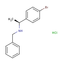 CAS:  | OR475032 | (1S)-N-Benzyl-1-(4-bromophenyl)ethanamine hydrochloride