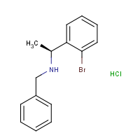 CAS:  | OR475034 | (1S)-N-Benzyl-1-(2-bromophenyl)ethanamine hydrochloride