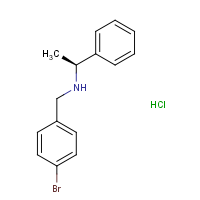 CAS:  | OR475035 | (1S)-N-[(4-Bromophenyl)methyl]-1-phenyl-ethanamine hydrochloride