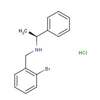 CAS:  | OR475037 | (1S)-N-[(2-Bromophenyl)methyl]-1-phenylethanamine hydrochloride