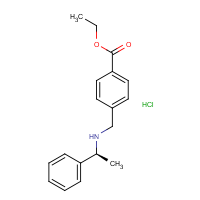 CAS:  | OR475039 | Ethyl 4-[[[(1S)-1-phenylethyl]amino]methyl]benzoate hydrochloride