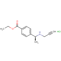 CAS:  | OR475041 | Ethyl 4-[(1S)-1-(prop-2-ynylamino)ethyl]benzoate hydrochloride
