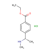 CAS:  | OR475063 | Ethyl 4-[(1S)-1-(methylamino)ethyl]benzoate hydrochloride