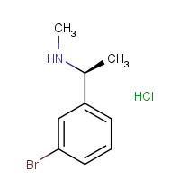 CAS: 2391975-25-8 | OR475073 | (1S)-1-(3-Bromophenyl)-N-methylethanamine hydrochloride
