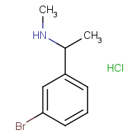 CAS: 2197556-55-9 | OR475079 | 1-(3-Bromophenyl)-N-methylethanamine hydrochloride