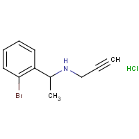 CAS: 2366997-03-5 | OR475080 | N-[1-(2-Bromophenyl)ethyl]prop-2-yn-1-amine hydrochloride