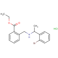 CAS:  | OR475081 | Ethyl 2-[[1-(2-bromophenyl)ethylamino]methyl]benzoate hydrochloride