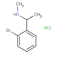 CAS: 1423025-56-2 | OR475085 | 1-(2-Bromophenyl)-N-methyl-ethanamine hydrochloride