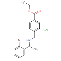 CAS:  | OR475091 | Ethyl 4-[[1-(2-bromophenyl)ethylamino]methyl]benzoate hydrochloride