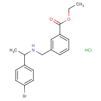 CAS:  | OR475096 | Ethyl 3-[[1-(4-bromophenyl)ethylamino]methyl]benzoate hydrochloride