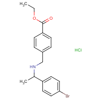 CAS:  | OR475097 | Ethyl 4-[[1-(4-bromophenyl)ethylamino]methyl]benzoate hydrochloride