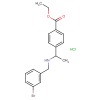 CAS:  | OR475105 | Ethyl 4-[1-[(3-bromophenyl)methylamino]ethyl]benzoate hydrochloride