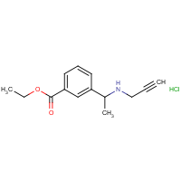CAS:  | OR475110 | Ethyl 3-[1-(prop-2-ynylamino)ethyl]benzoate hydrochloride