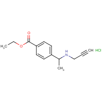 CAS:  | OR475111 | Ethyl 4-[1-(prop-2-ynylamino)ethyl]benzoate hydrochloride