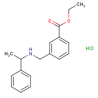 CAS:  | OR475112 | Ethyl 3-[(1-phenylethylamino)methyl]benzoate hydrochloride