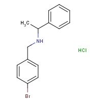 CAS:  | OR475117 | N-[(4-Bromophenyl)methyl]-1-phenylethanamine hydrochloride
