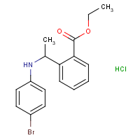CAS:  | OR475136 | Ethyl 2-[1-(4-bromoanilino)ethyl]benzoate hydrochloride