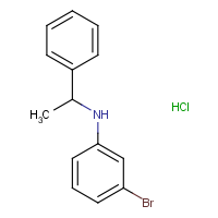 CAS:  | OR475148 | 3-Bromo-N-(1-phenylethyl)aniline hydrochloride