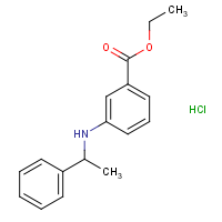 CAS:  | OR475151 | Ethyl 3-(1-phenylethylamino)benzoate hydrochloride