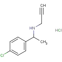 CAS:  | OR475160 | N-[1-(4-Chlorophenyl)ethyl]prop-2-yn-1-amine hydrochloride