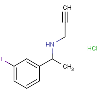 CAS:  | OR475162 | N-[1-(3-Iodophenyl)ethyl]prop-2-yn-1-amine hydrochloride