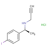 CAS:  | OR475169 | N-[(1S)-1-(4-Iodophenyl)ethyl]prop-2-yn-1-amine hydrochloride