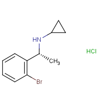 CAS:  | OR475181 | N-[(1R)-1-(2-Bromophenyl)ethyl]cyclopropanamine hydrochloride