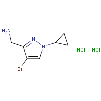 CAS: 2514952-96-4 | OR475193 | 1-(4-Bromo-1-cyclopropyl-1H-pyrazol-3-yl)methanamine dihydrochloride