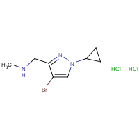 CAS: 2514953-00-3 | OR475197 | [(4-Bromo-1-cyclopropyl-1H-pyrazol-3-yl)methyl](methyl)amine dihydrochloride