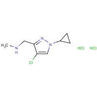 CAS: 2514952-98-6 | OR475198 | [(4-Chloro-1-cyclopropyl-1H-pyrazol-3-yl)methyl](methyl)amine dihydrochloride