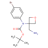 CAS:2164743-11-5 | OR475205 | tert-Butyl N-[3-(aminomethyl)oxetan-3-yl]-N-(4-bromophenyl)carbamate
