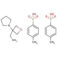 CAS:  | OR475213 | (3-Pyrrolidin-1-yloxetan-3-yl)methanamine ditosylate
