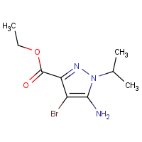 CAS: 1427013-79-3 | OR480003 | Ethyl 5-amino-4-bromo-1-isopropyl-pyrazole-3-carboxylate