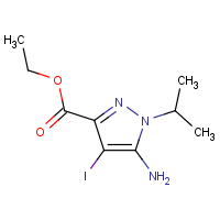 CAS: 1427011-19-5 | OR480004 | Ethyl 5-amino-4-iodo-1-isopropyl-pyrazole-3-carboxylate