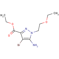 CAS: 1427013-70-4 | OR480012 | Ethyl 5-amino-4-bromo-1-(2-ethoxyethyl)pyrazole-3-carboxylate
