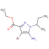 CAS: 1427013-82-8 | OR480015 | Ethyl 5-amino-4-bromo-1-sec-butyl-pyrazole-3-carboxylate